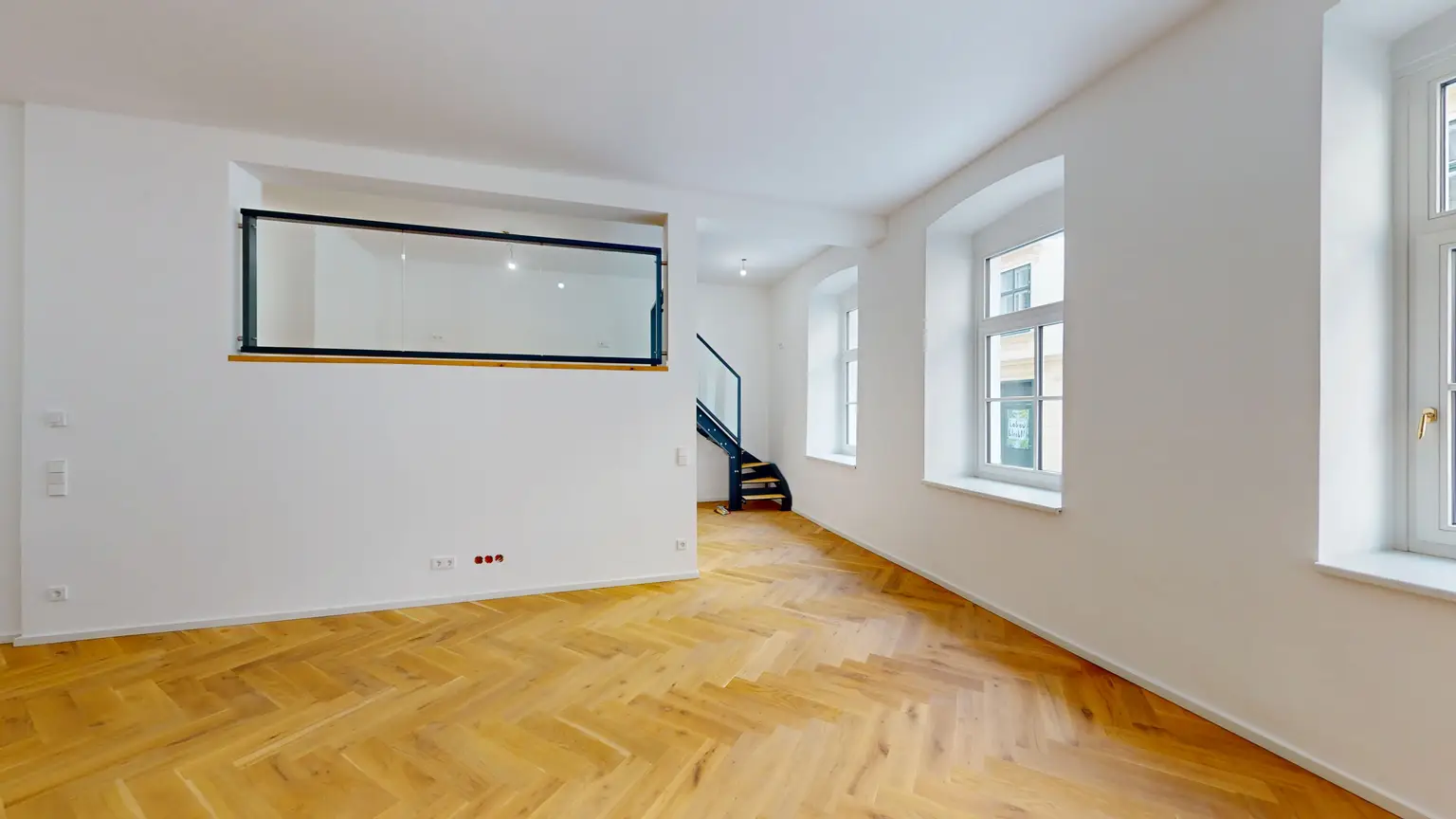 Loft-Charakter mit Glasgalerie
