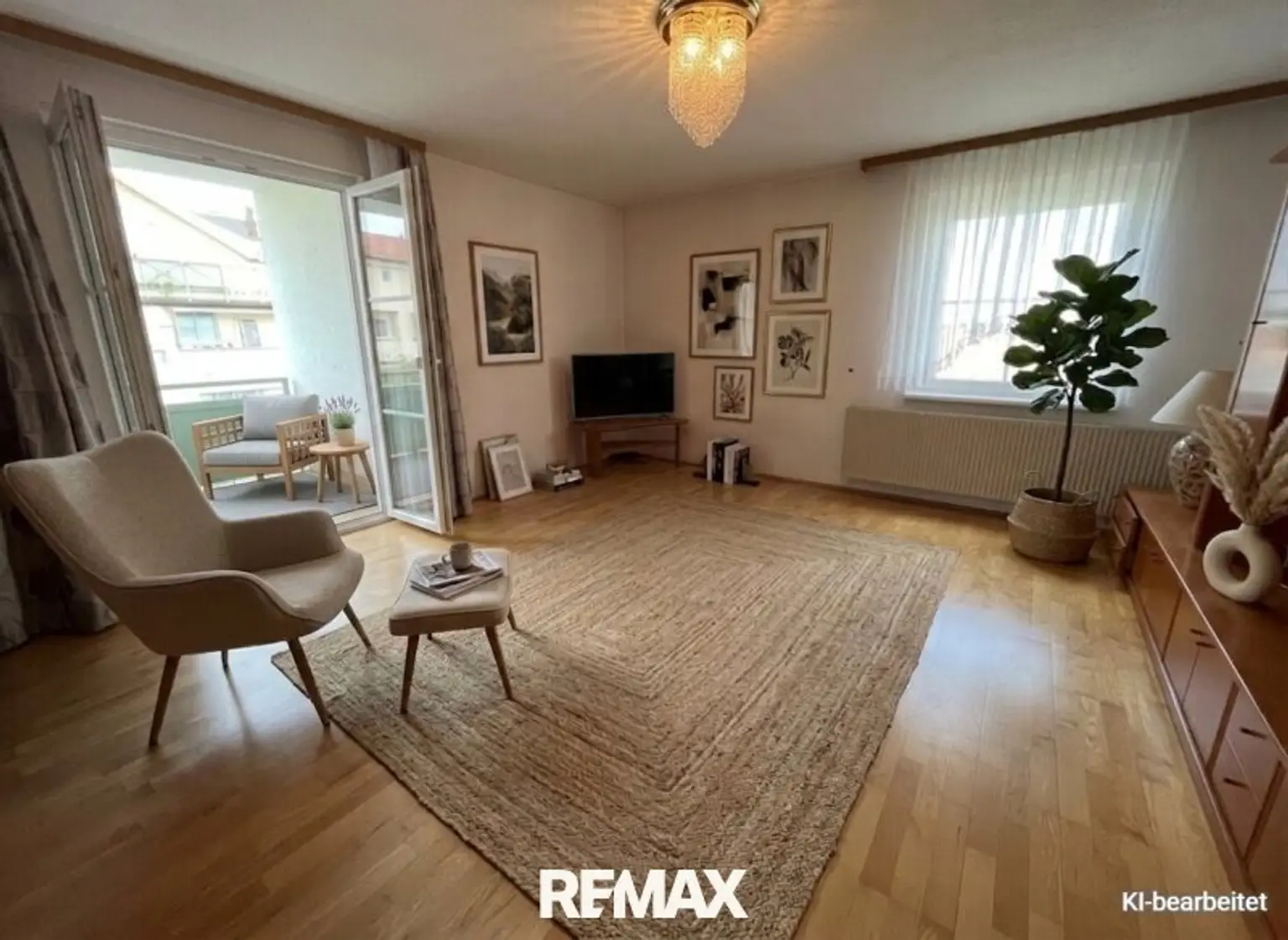 Wohnzimmer - KI-Visualisierung