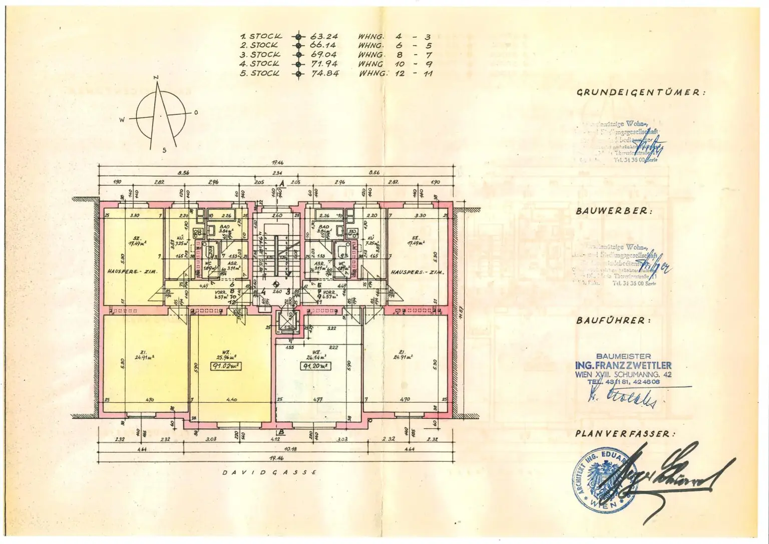 Originalplan