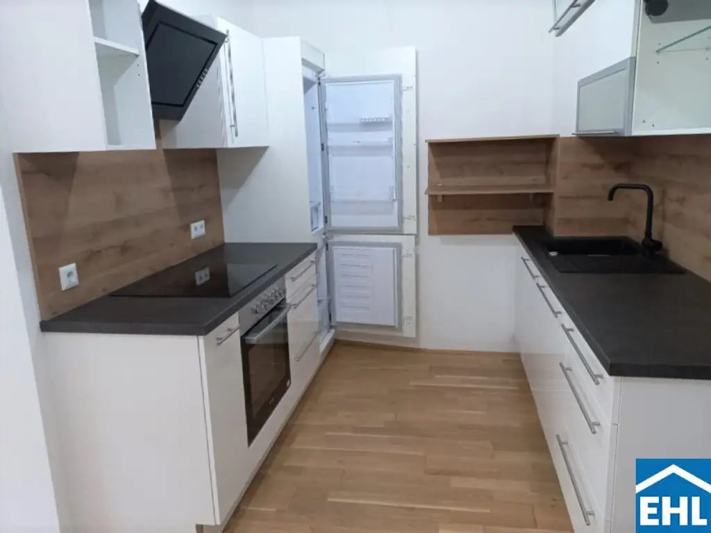 Wunderschöne 2-Zimmer-Wohnung mit Garten: Natur und Moderne vereint