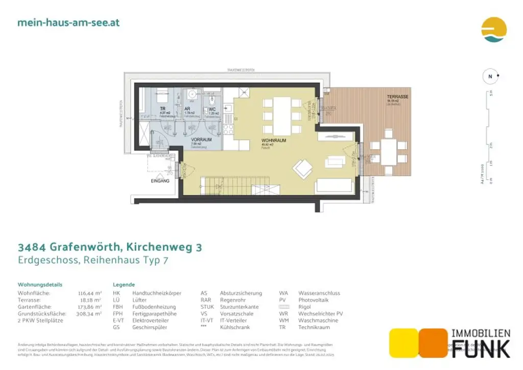 Mein Haus am See. Sonnenweiher Grafenwörth. Open House am Fr.,1.8., 14 bis 17 Uhr.
