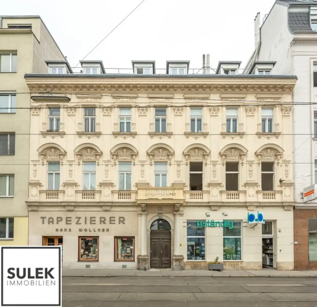 Geschäftslokal in der Döblinger Hauptstraße nahe Bahnhof Spittelau (U4+U6) zur unbefristeten Miete! **VIDEOTOUR**