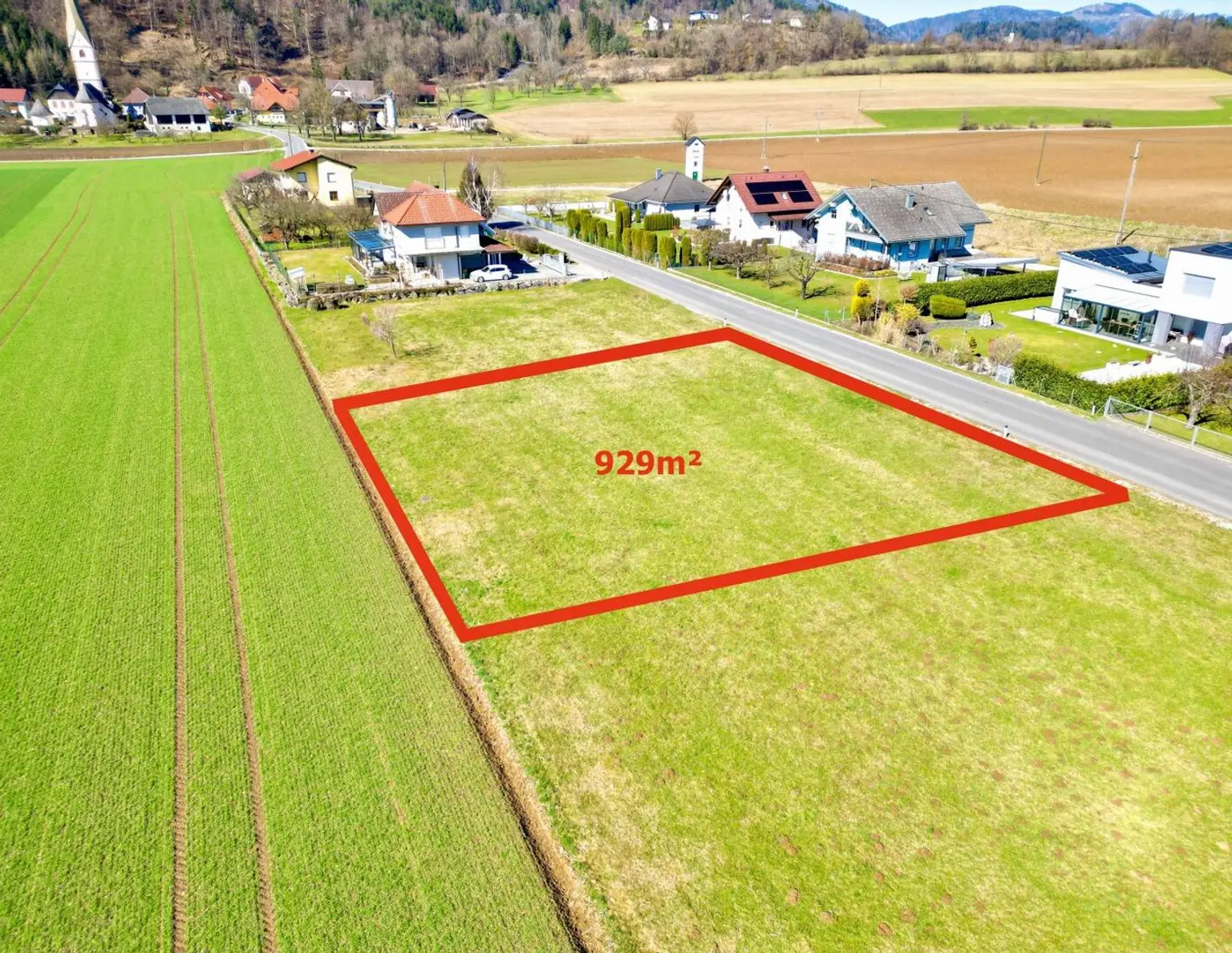 Sonniges Baugrundstück mit unverbaubarer Weitsicht in Sankt Margarethen ob Töllerberg