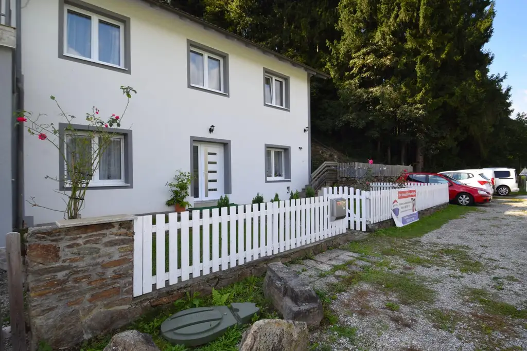 Wohnhaus mit zwei Einheiten und Donaublick