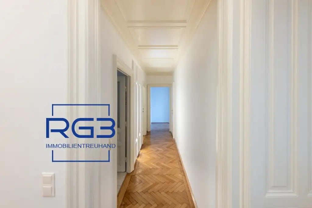 Repräsentatives Büro/Praxis in 1010 Wien mit 3 Zimmer & Balkon