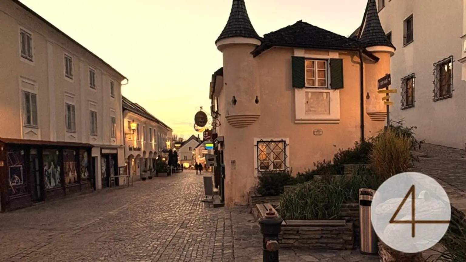 Sieh die Welt mit anderen Augen - Romantikhaus in der Altstadt von Melk in der Fußgängerzone!