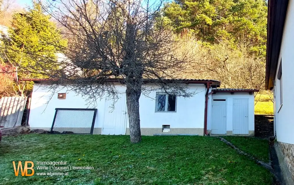 Panorama 200m² WFL, 2 Wohngeschoße, großer Garten, Obstbäume, Wald