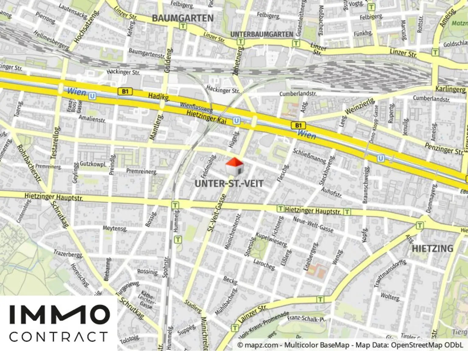 Geolyzer Kartenausschnitt