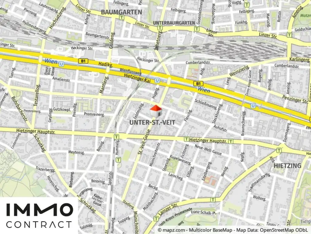 Geolyzer Kartenausschnitt