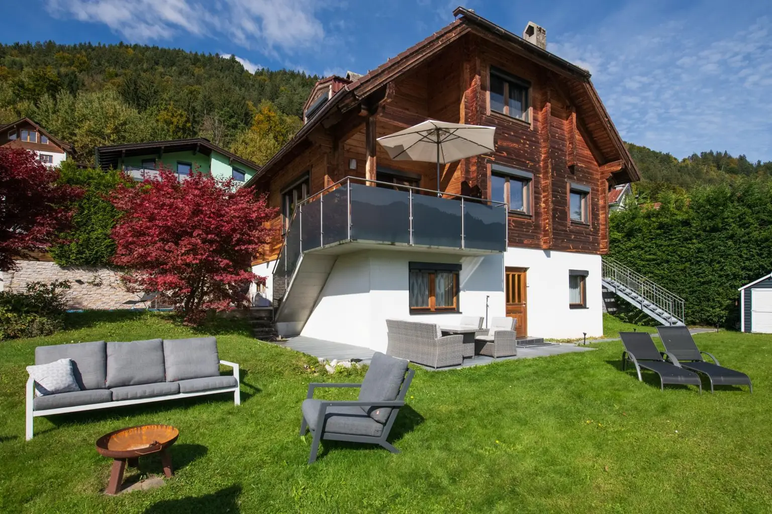 Außenansicht Gartenseite