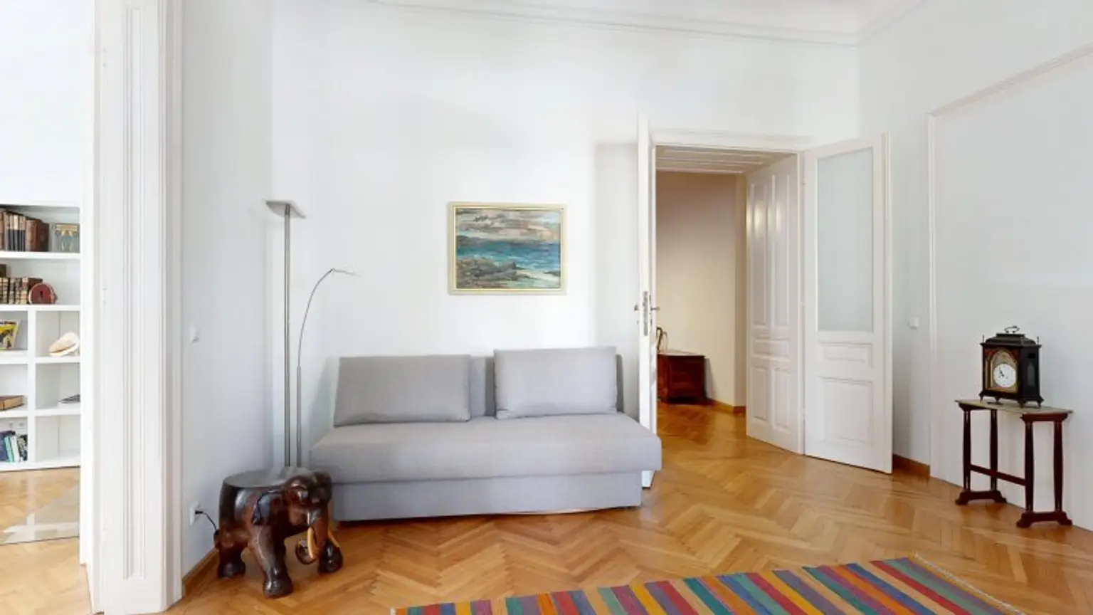 Wunderschöne großzügige 5-Zi-Altbauwohnung mit Grünblick im 3.Bezirk zu kaufen