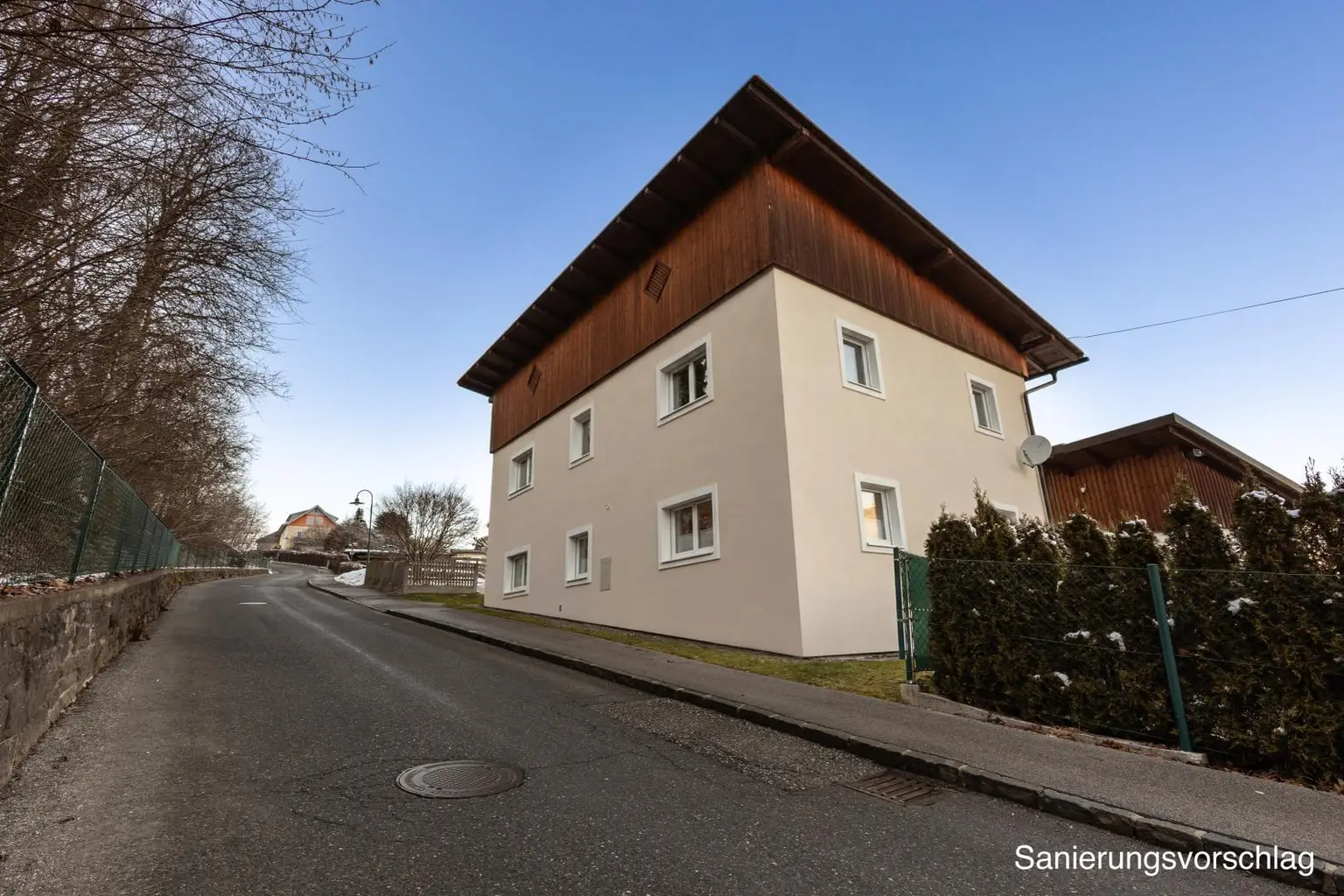 Außenansicht - Südost - Sanierungsvorschlag