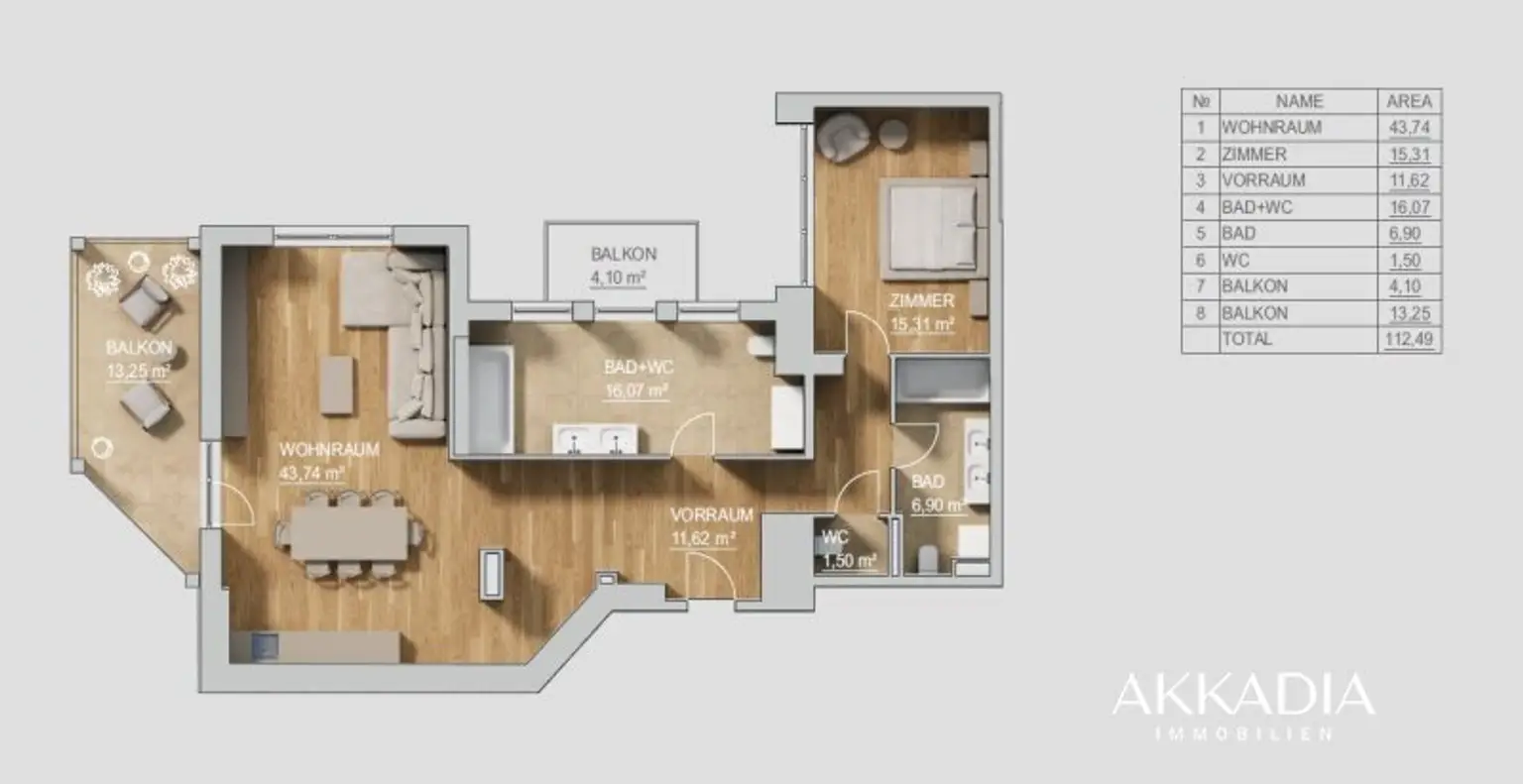 Balkonwohnung in herrschaftlicher Villa I Generalsaniert