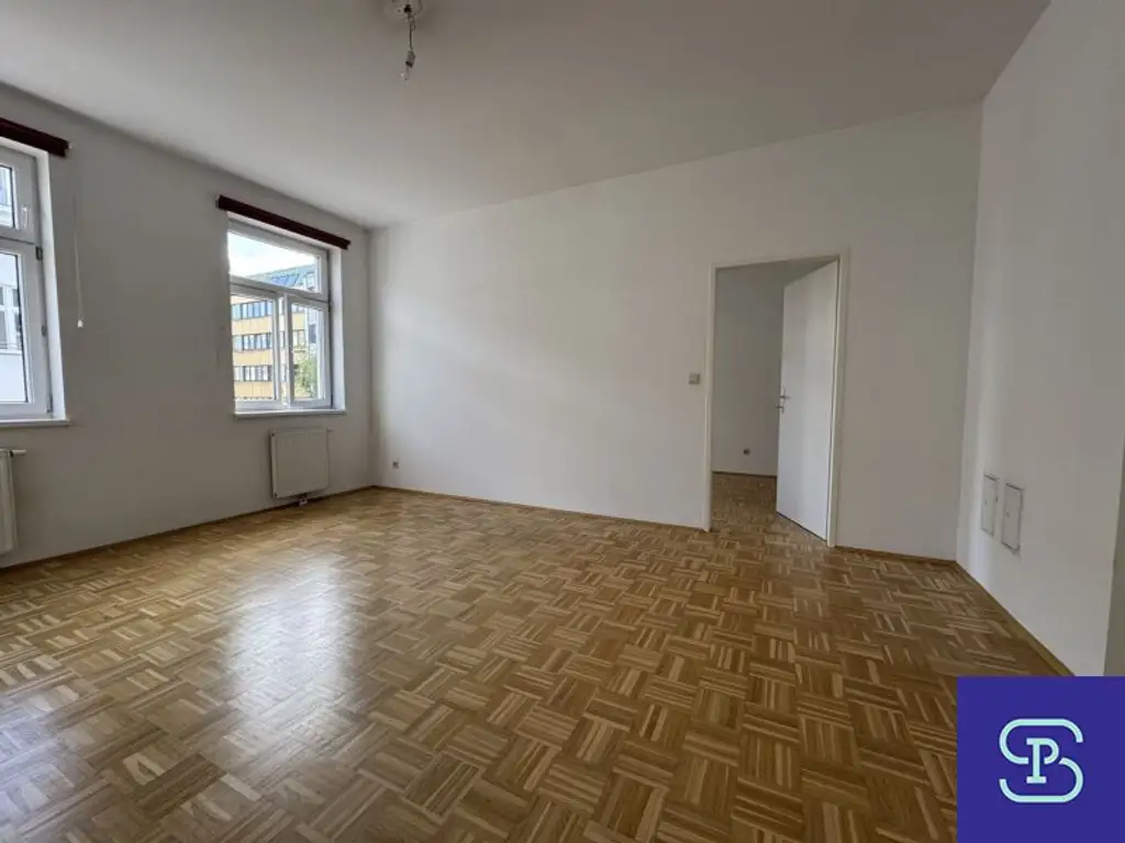 Provisionsfrei: Unbefristeter 45m² Altbau mit 2 Zimmern und Einbauküche - U1-Nähe!