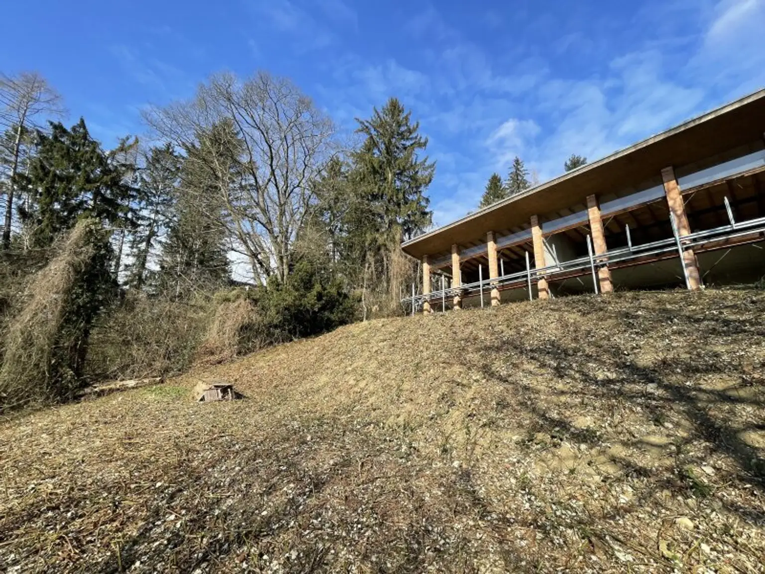 ZWEI DOPPELHAUSHÄLFTEN IM ROHBAU - PURKERSDORF mit großartigen FERNBLICK