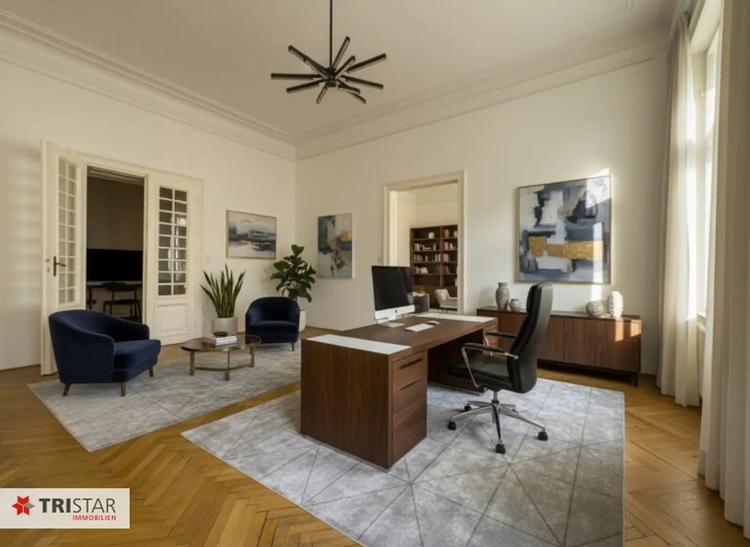 TOP:::REPRÄSENTATIVES ALTBAUBÜRO – HOCHWERTIG, SEHR GUTER GRUNDRISS, TOP LAGE - Miete in 1010 Wien:::