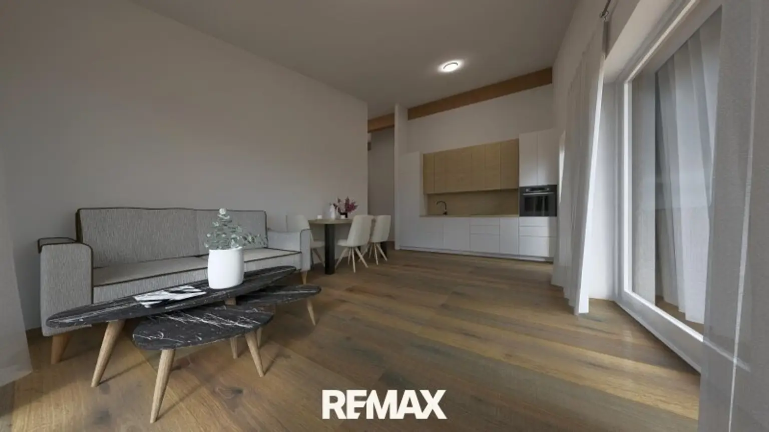 Grafik Wohn- Essbereich