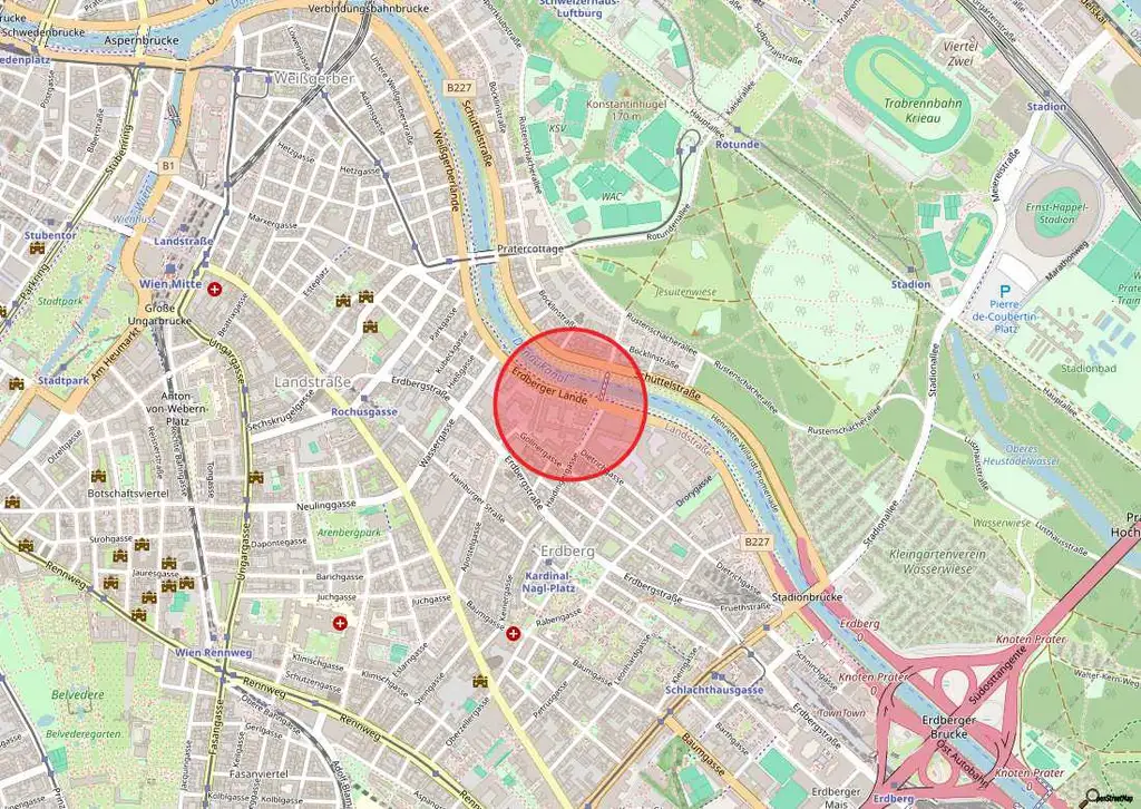 LAEND YARD - Donaukanal und Prater vor der Haustüre 
- bis 31.12.2027 vermietet