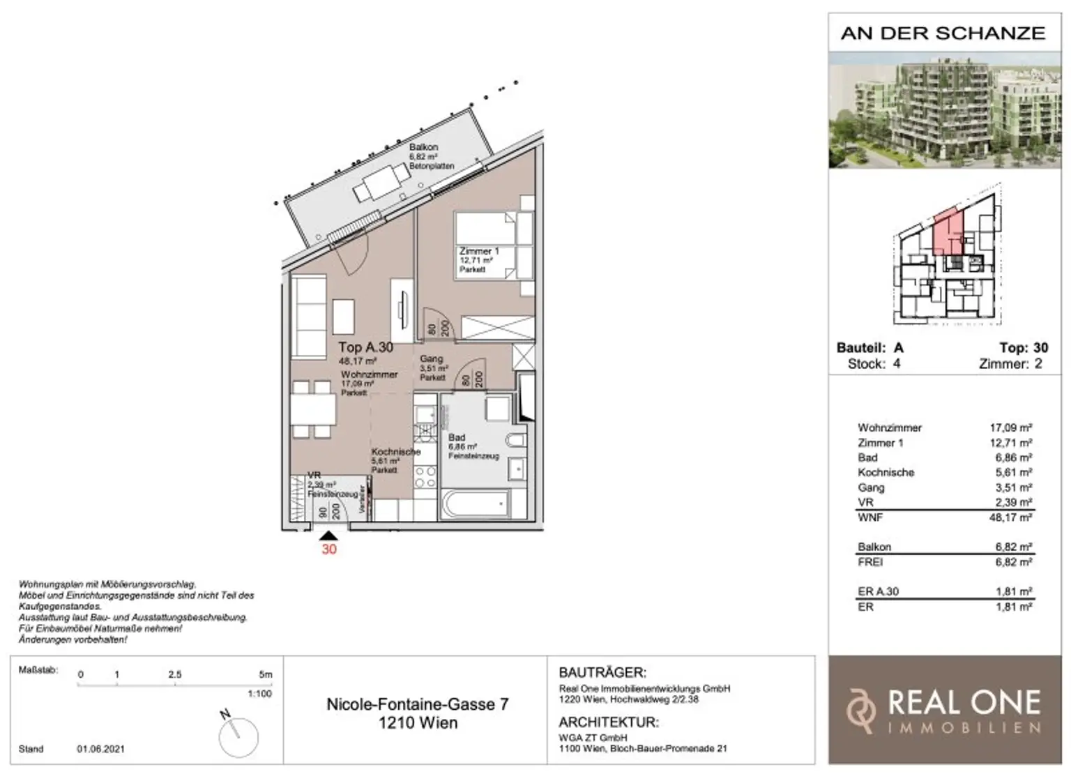 PROVISIONSFREI - THE WATERFRONT CURIOSITY - ABSOLUTE SELTENHEIT – EIGENGRUND BEI DER ALTEN DONAU!