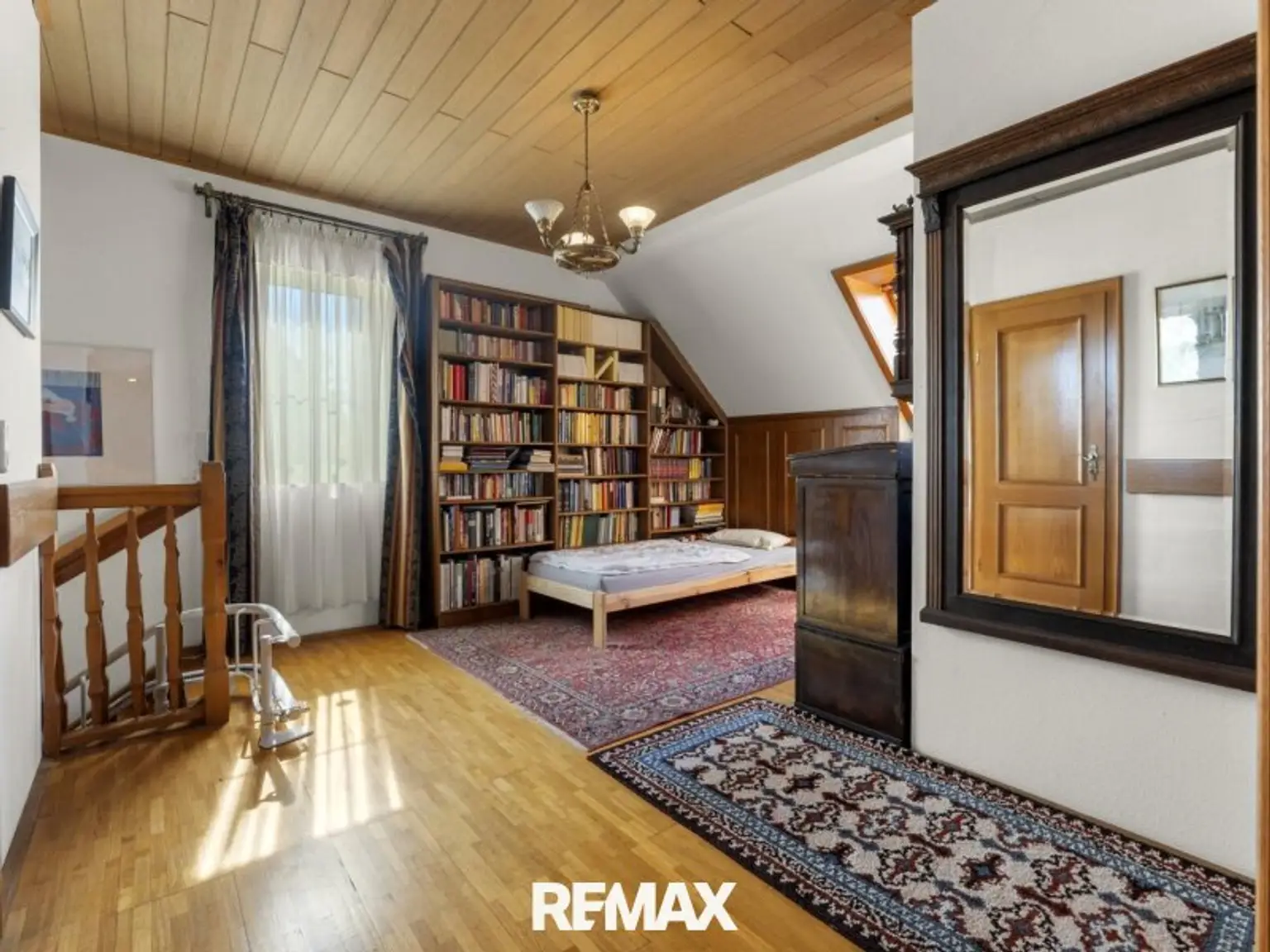 Raum zum Relaxen und Lesen