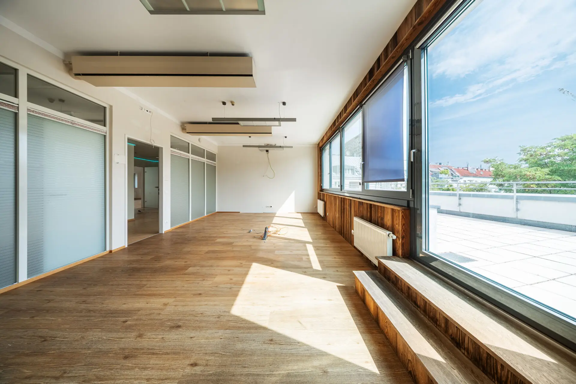 1090 Wien, Vienna Competence Center Terrassenausgang