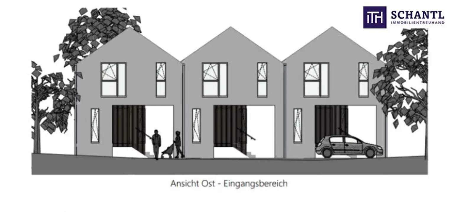 Ankommen. Aufatmen. Im Grünen Zuhause sein. Ein modernes Reihenhaus mit sonnigem Garten & Raum zum Leben.