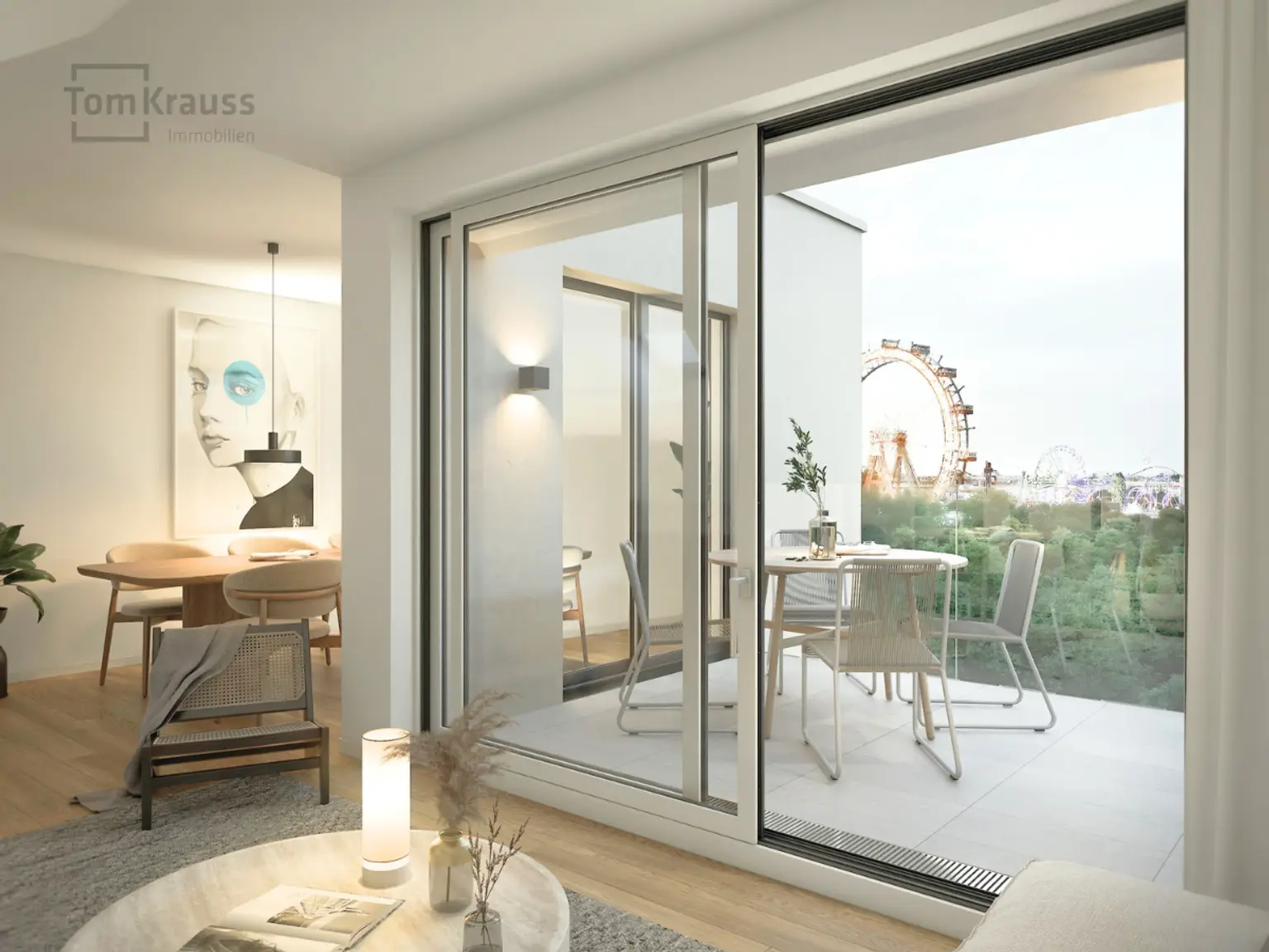 MODERNE 3-ZIMMER WOHNUNG MIT BALKON