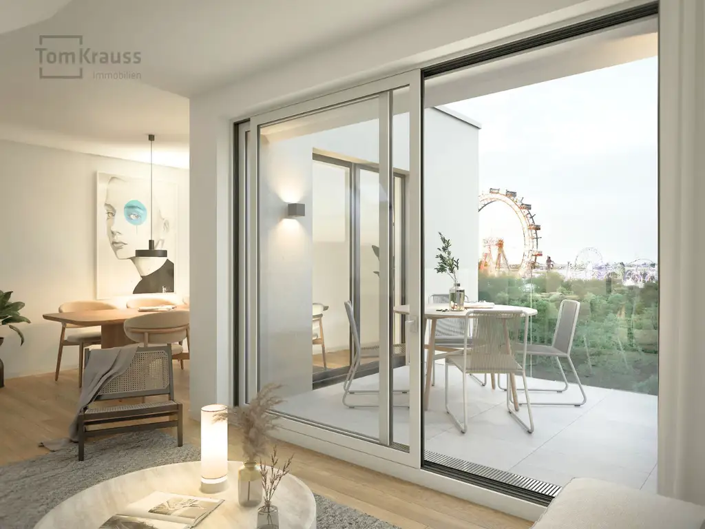 MODERNE 3-ZIMMER WOHNUNG MIT BALKON