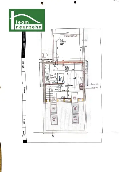 Hervorragende Stadtwohnung mit Terrasse in ruhiger Bestlage: direkt bei U2 und in wenigen Min. fußläufig im 1! - JETZT ZUSCHLAGEN