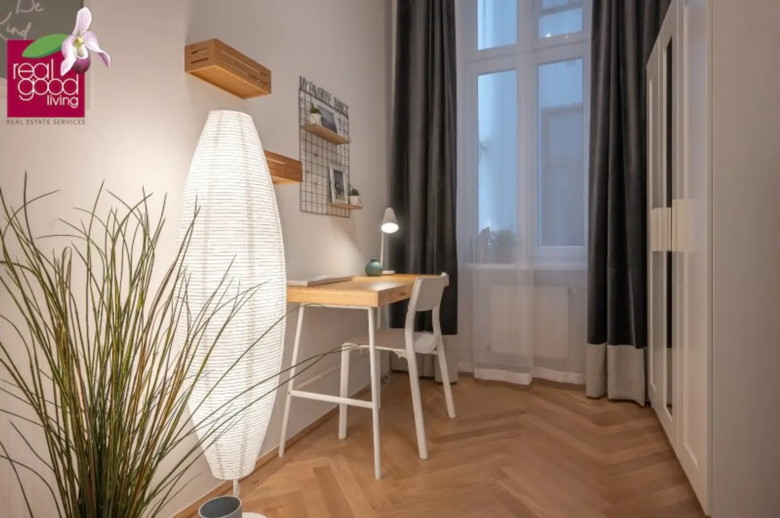 Altbau-Cityapartment komplett hofseitig & ruhig – sofort bezugsfertig | 3 Zimmer