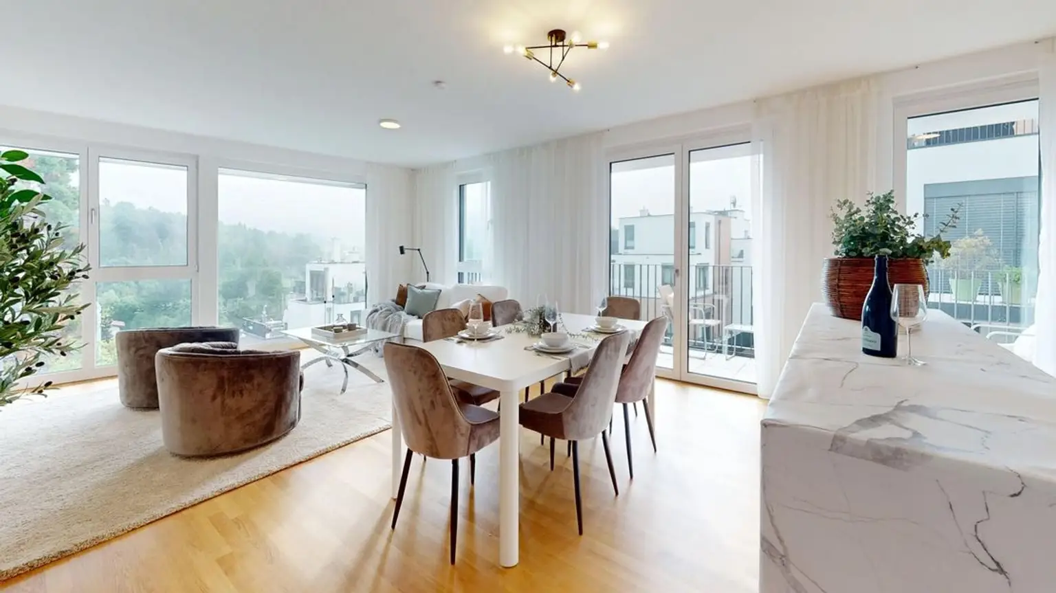 A99-2 | ++ GRÜNES GLÜCK in GLANZING ++ VIER Zimmer Familienidylle mit GARTEN | Prima Service Immobilien