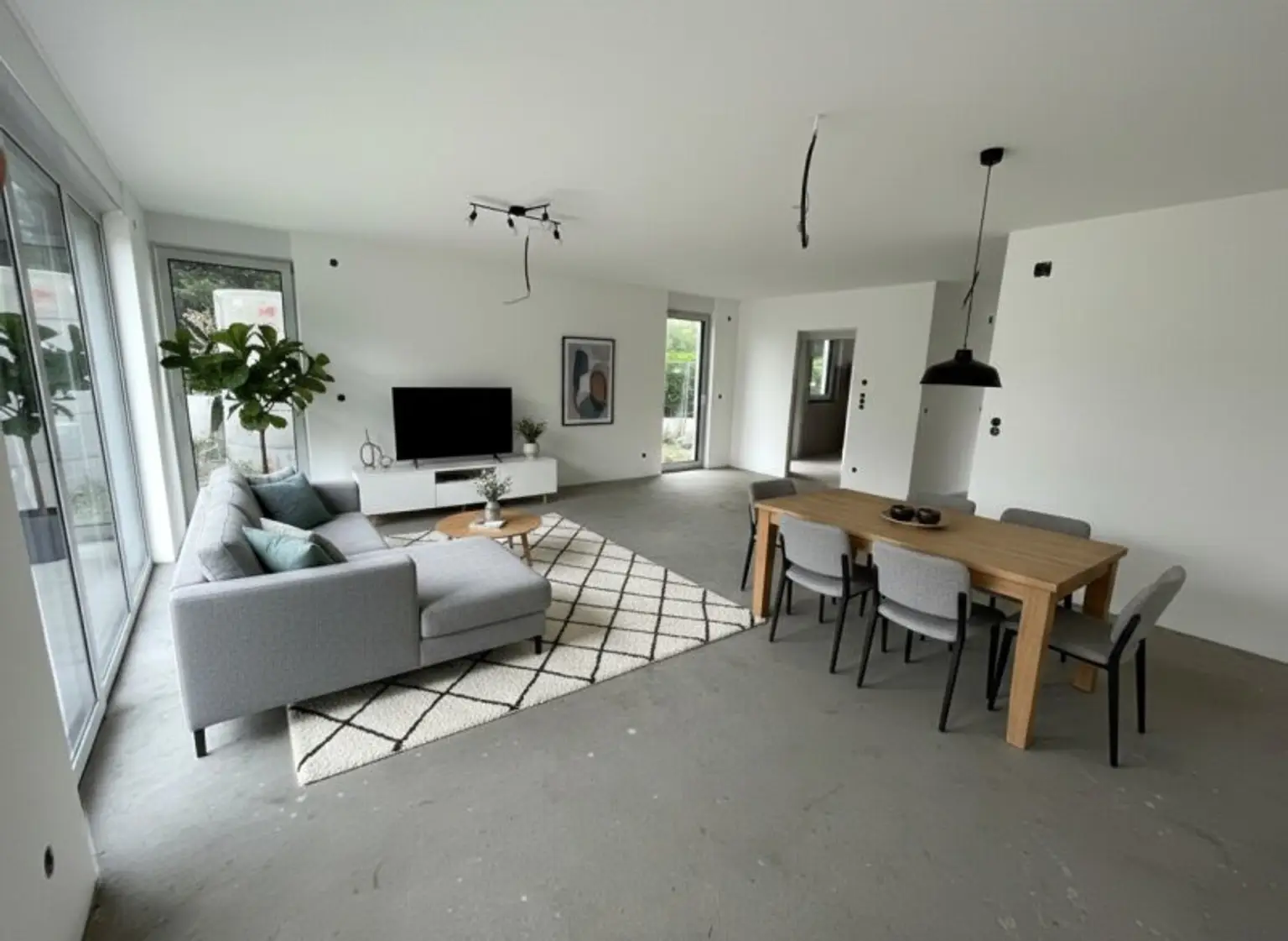 Wohnbereich: KI generiert Einrichtung