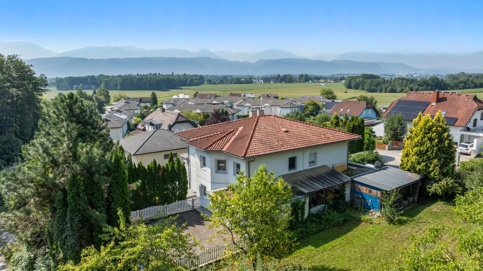 Großzügige, gemütliche Doppelhaushälfte mit Garten in ruhiger, grüner Lage in Klagenfurt
