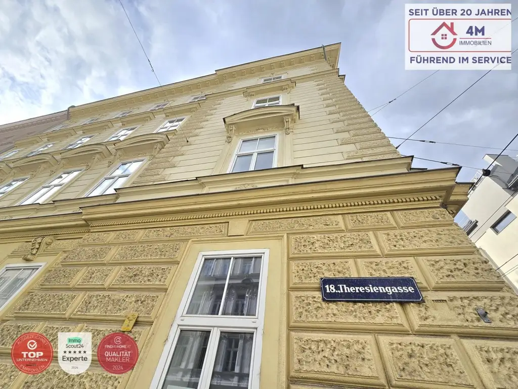 🏡 Erstbezug nach Sanierung – Charmante 2-Zimmer-Altbauwohnung in 1180 Wien