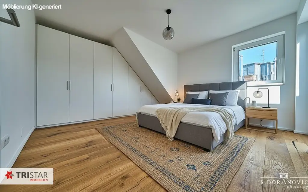 NEU! ++ SIEBENBRUNNENPLATZ ++ 6 EXKLUSIVE DG-WOHNUNGEN MIT WIENBLICK ++ SOFORT BEZIEHBAR ++ EIGENTUM ++ 1050 WIEN ++