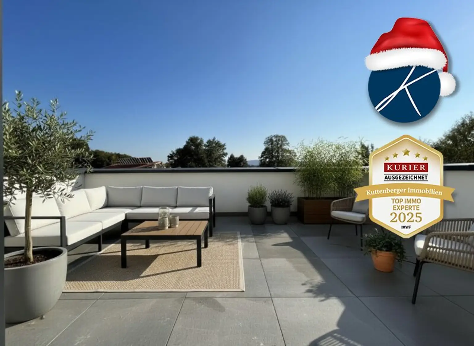 KI-generierter Gestaltungsvorschlag (Möblierung nicht enthalten)