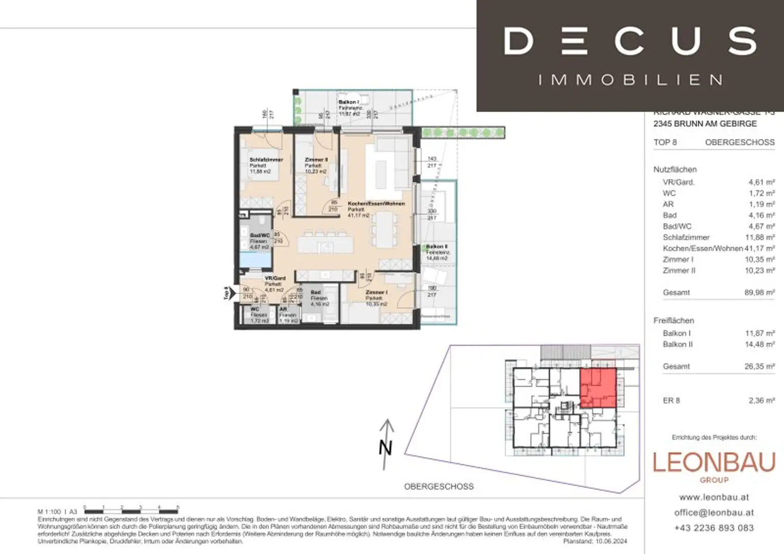 | PROVISIONSFREI | NEUBAU | GROSSER BALKON |