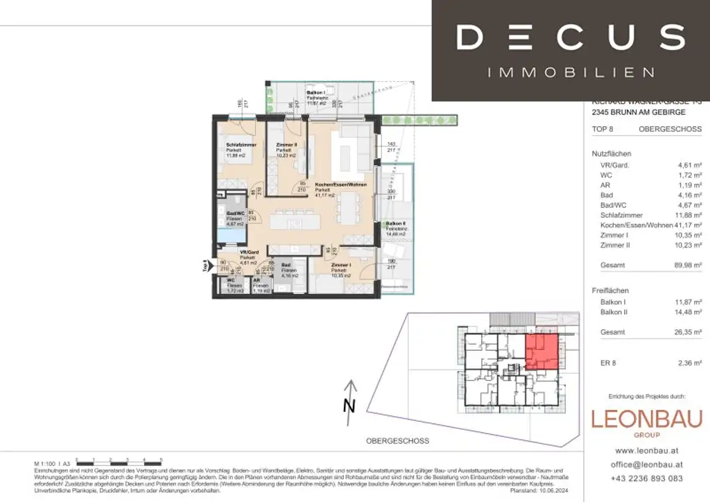 | PROVISIONSFREI | NEUBAU | GROSSER BALKON |