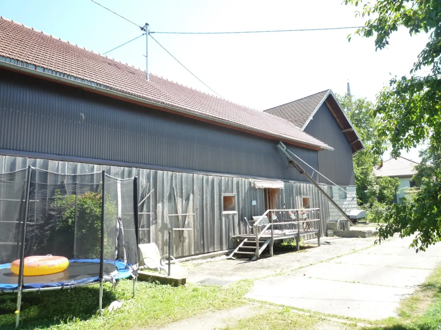 Terasse Wohnung 3 Nebengebäude