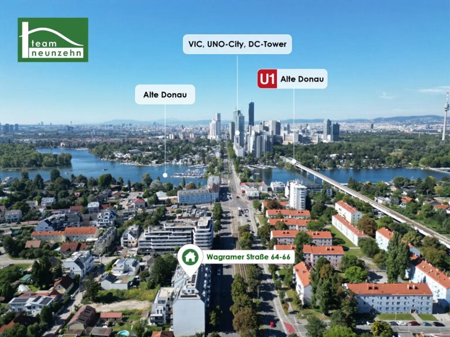 INVESTORENTRAUM - Anlegerwohnungen auf Baurechtsgrund in hervorragender Lage beim Donauzentrum / U1 / Alte Donau. - WOHNTRAUM