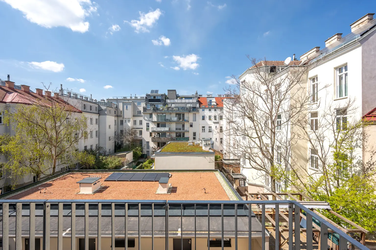 Ausblick - innenhofseitig