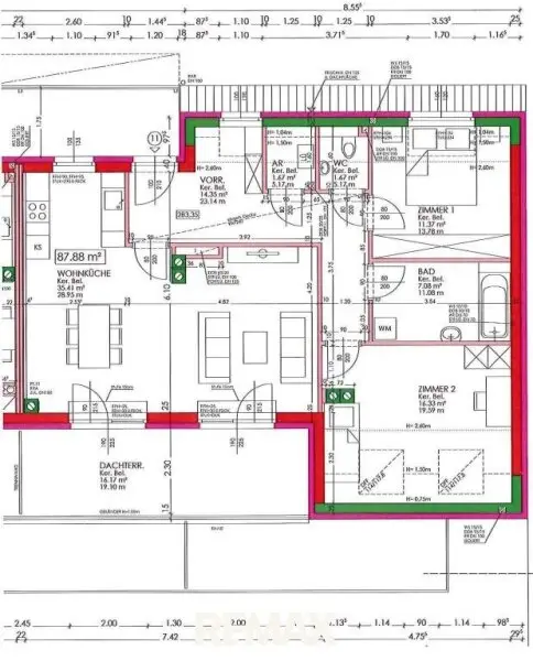Wohnungsplan