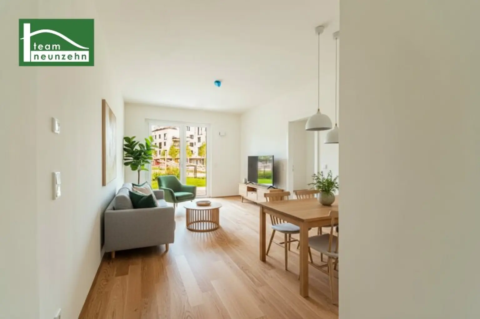 Sie werden es lieben – durchdachte Grundrisse mit Freiflächen im Grünen – Niedrig-Energie-Standard