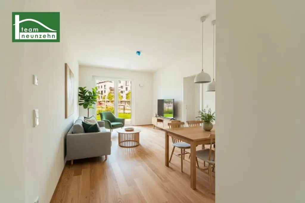 Sie werden es lieben – durchdachte Grundrisse mit Freiflächen im Grünen – Niedrig-Energie-Standard