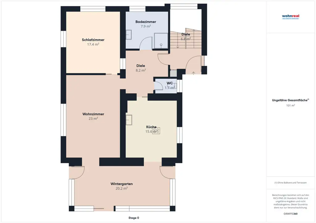 Exklusives Wohnjuwel mit Panoramablick auf die Sternbergkirche – sonnig und ruhig gelegen