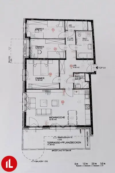 Großzügige 4 Zimmer-Eigentumswohnung mit Terrasse | direkt im Zentrum von Schwechat