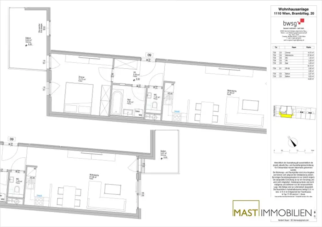 *Ruhelage* Provisionsfreie 2-Zimmer Wohnung mit 2 Balkonen