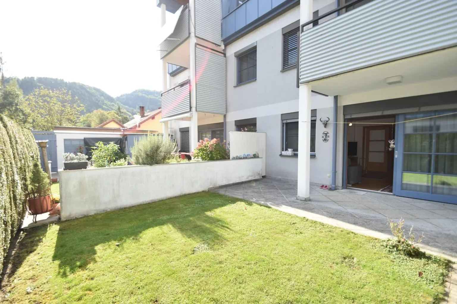 Eigentumswohnung mit Garten in zentraler Lage