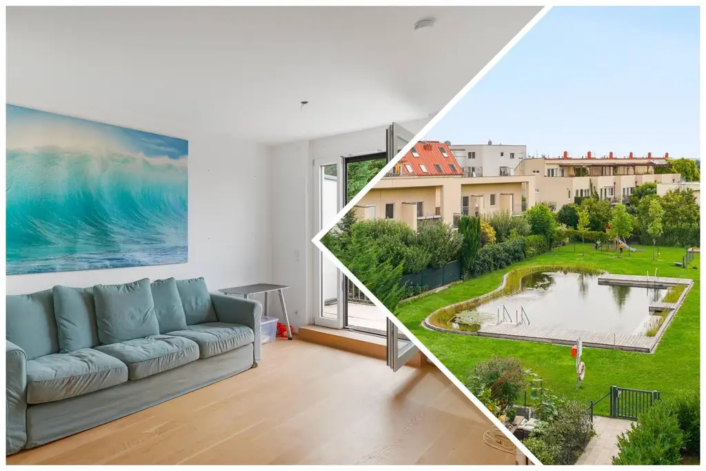 "Neubau-Traum mit Pool & XXL-Balkon - Einziehen & Wohlfühlen!"