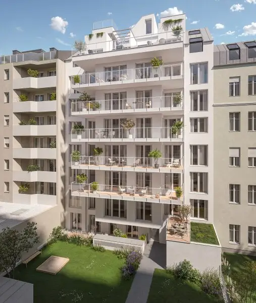 Neubau 2 Zi Wohnungen mit Balkon